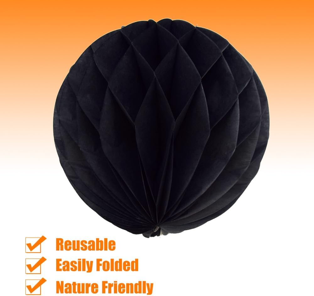 Ruidee 8 Piece Paper Honeycomb Balls Party Decor