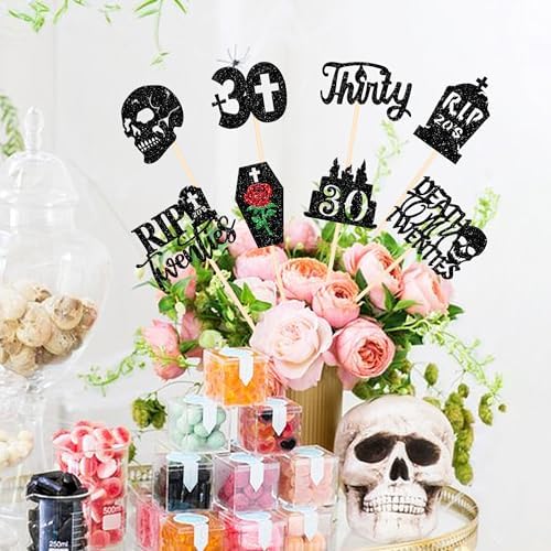 16 pcs Death to My 20s Centerpiece Sticks