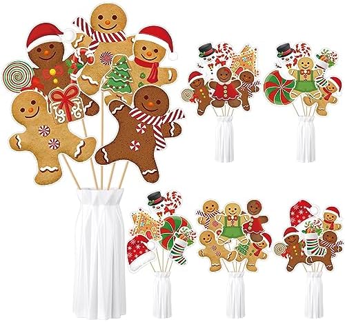 Soaoo 36 Pcs Christmas Vase Filler Sticks Decorations