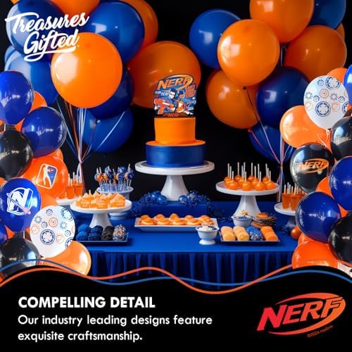 Treasures Gifted Nerf Cake Topper 9 Inches Tall