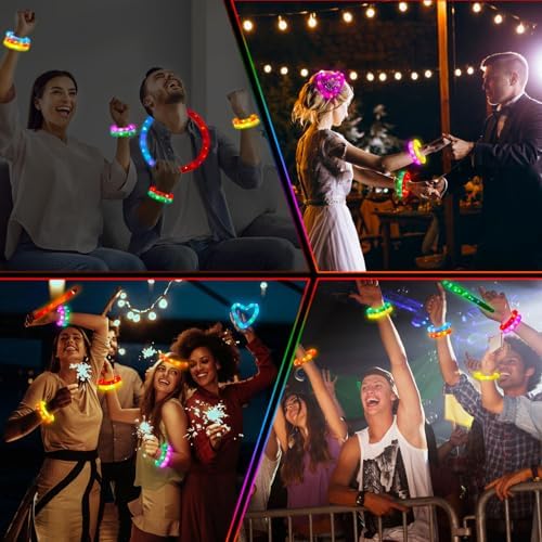 24 pcs Glow Sticks Camping Essentials for Kids