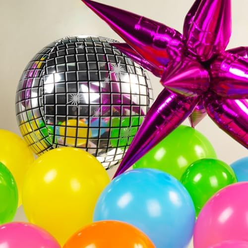 80s Music Themed Balloon Garland Kit 160pcs