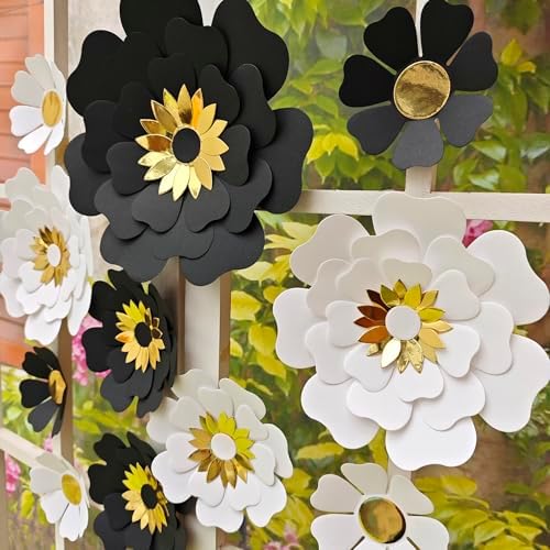 Paper Flower Decor Set for Events and Home Use
