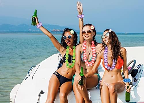 Moon Boat 60PCS Tropical Luau Party Decor Set