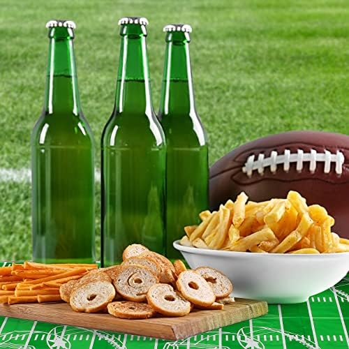 Irenare Football Themed Tablecloths 6 Sheets Set