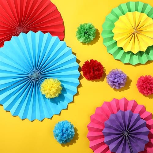 AmazingSpark 48 Pcs Rainbow Decorations for Car and Party