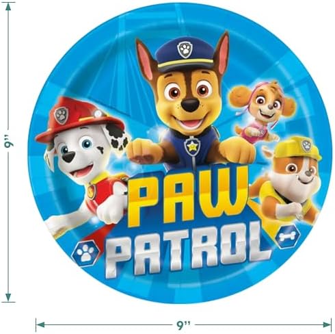 HOME HOOPLA Paw-Patrol Party Plates