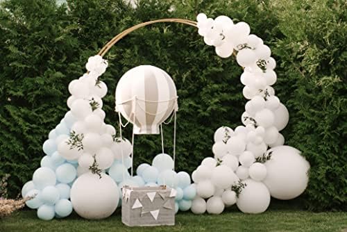 FOTIOMRG 110pcs White Balloon Garland Kit