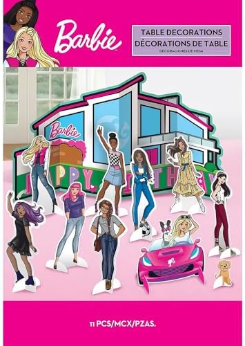 Barbie Dream Together Table Decor Kit 11 Pc Set