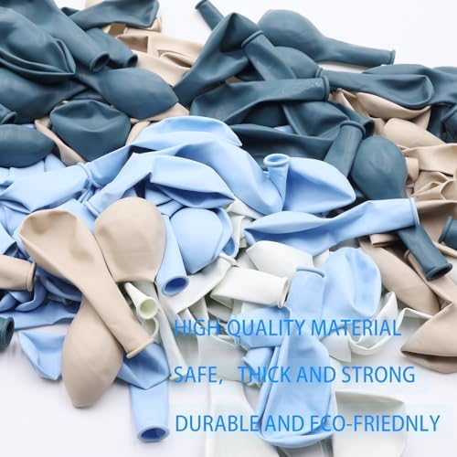 Dusty Blue Balloon Garland Kit 167pcs