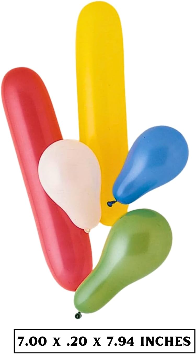 Vibrant Assorted Party Latex Balloons Pack Of 50