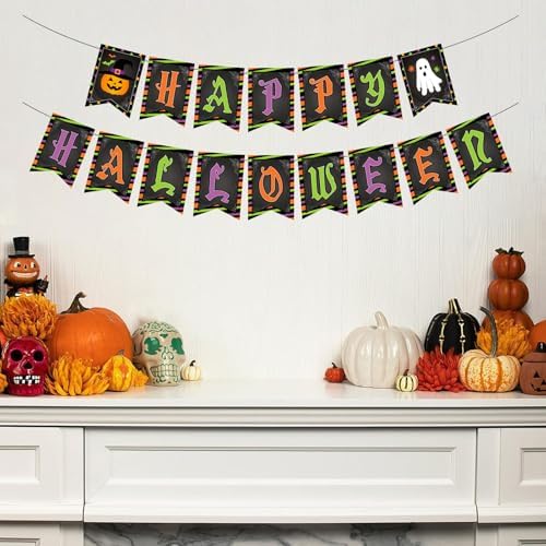 Halloween Decorations Happy Halloween Banner