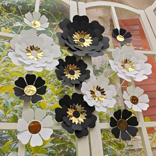 Paper Flower Decor Set for Events and Home Use