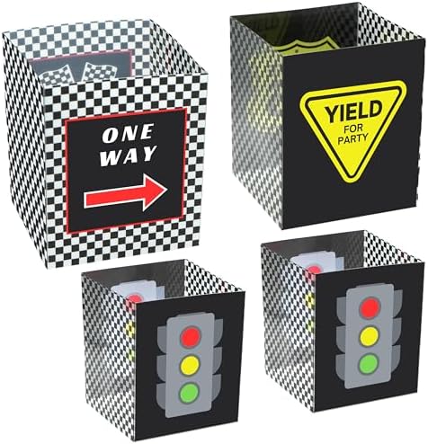 4Es Novelty 4 Pack Racing Bucket Centerpieces