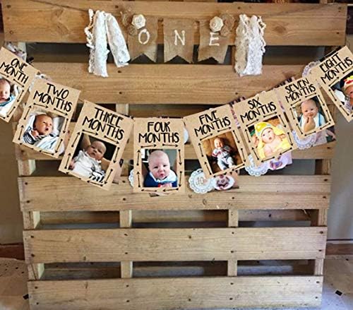 JeVenis Wild One Baby 12 Months Birthday Banner