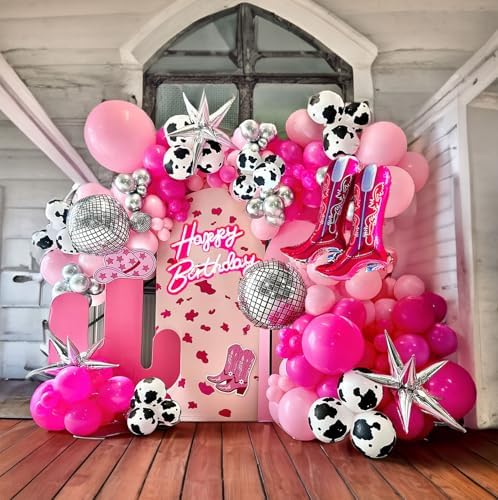 Farm Cowgirl Balloon Garland Kit 120 Balloons