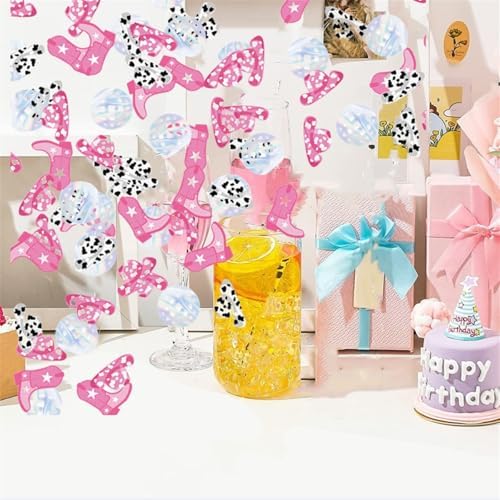 100PCS Pink Confetti Poppers Biodegradable Party Decorations
