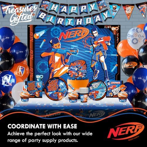 Treasures Gifted Nerf Cake Topper 9 Inches Tall