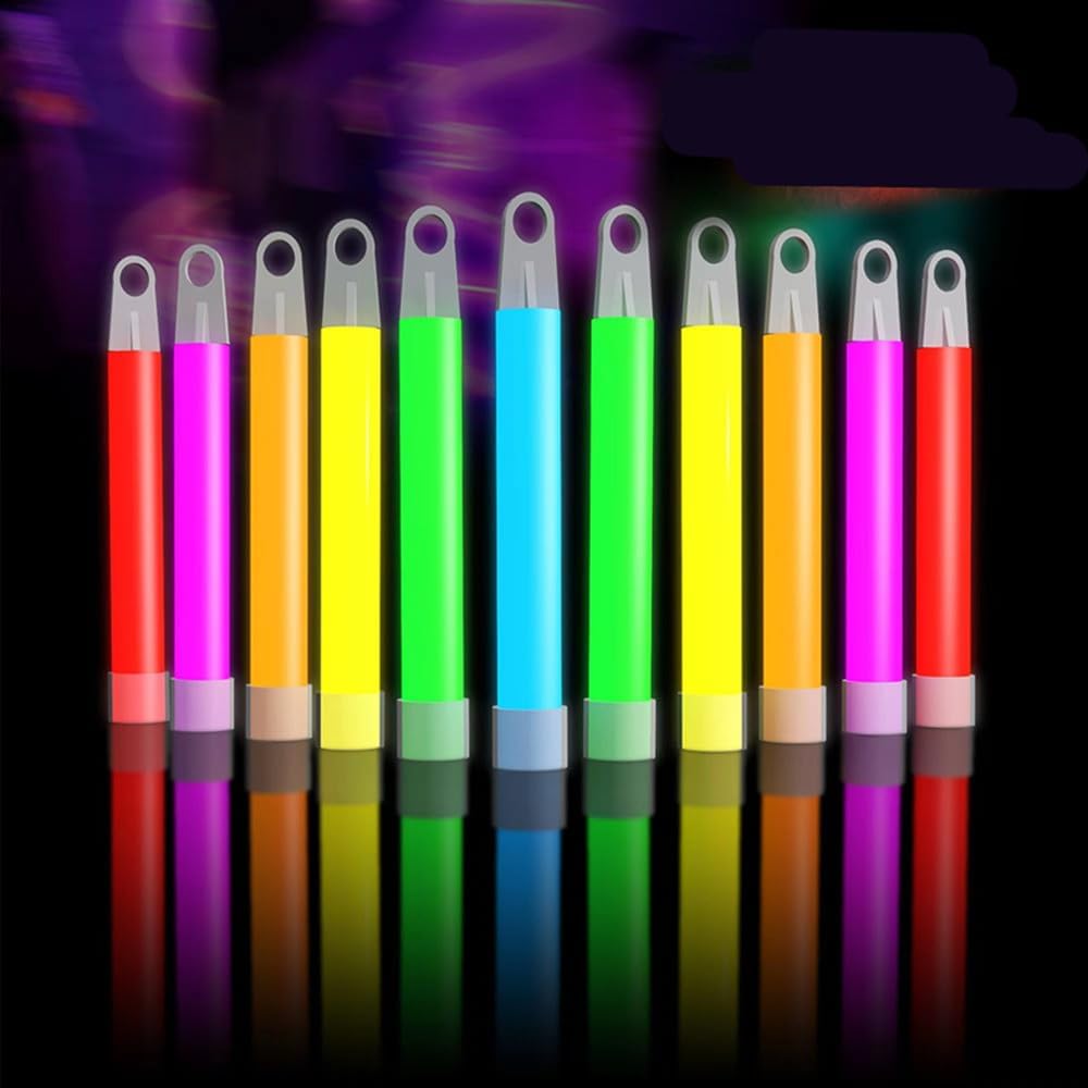Glow Fever 100 Glow Sticks with Lanyards