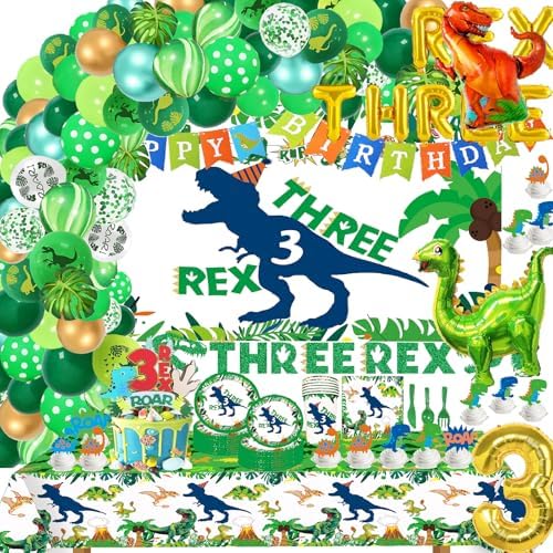 Dinosaur Party Table Cloth 6pcs T-Rex Birthday Cover