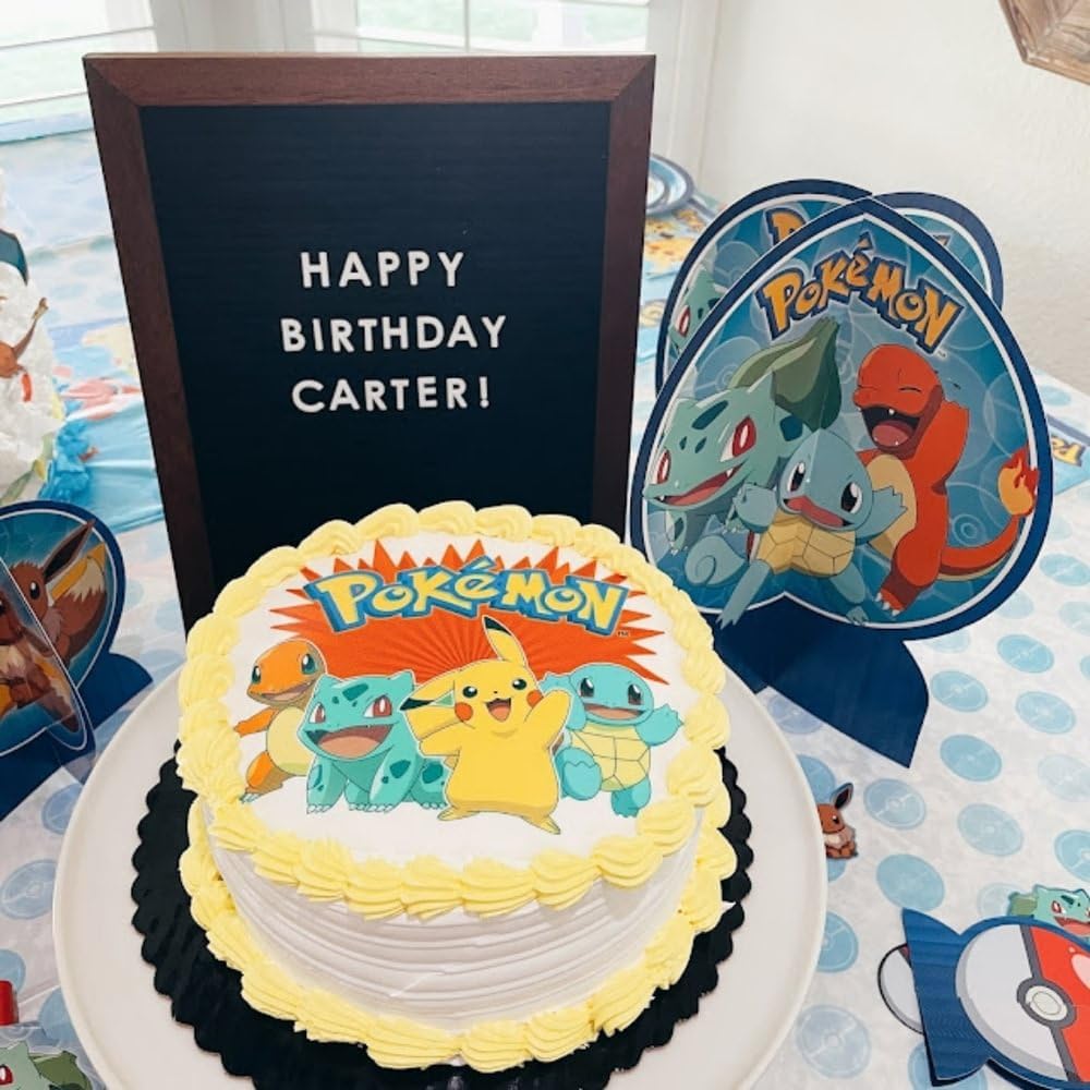 Pokemon Party Favor Table Decorating Kit
