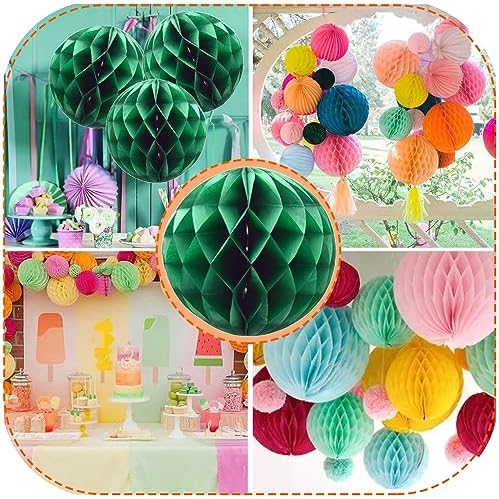 Ruidee 8 Piece Paper Honeycomb Balls Party Decorations