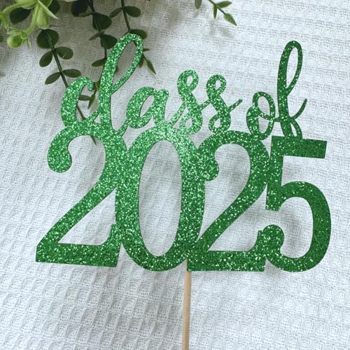 ALISSAR 12 Pack Double Sided 2025 Graduation Centerpiece Sticks