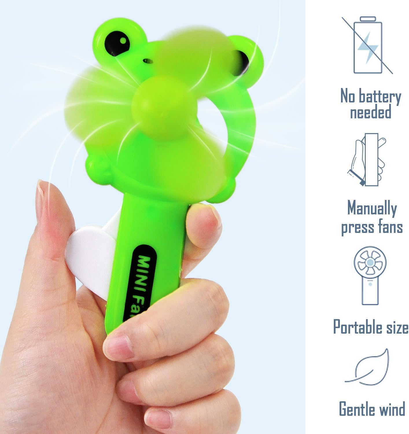 Vileafy 12 Summer Party Favors for Kids 8-12 - Handheld Fans
