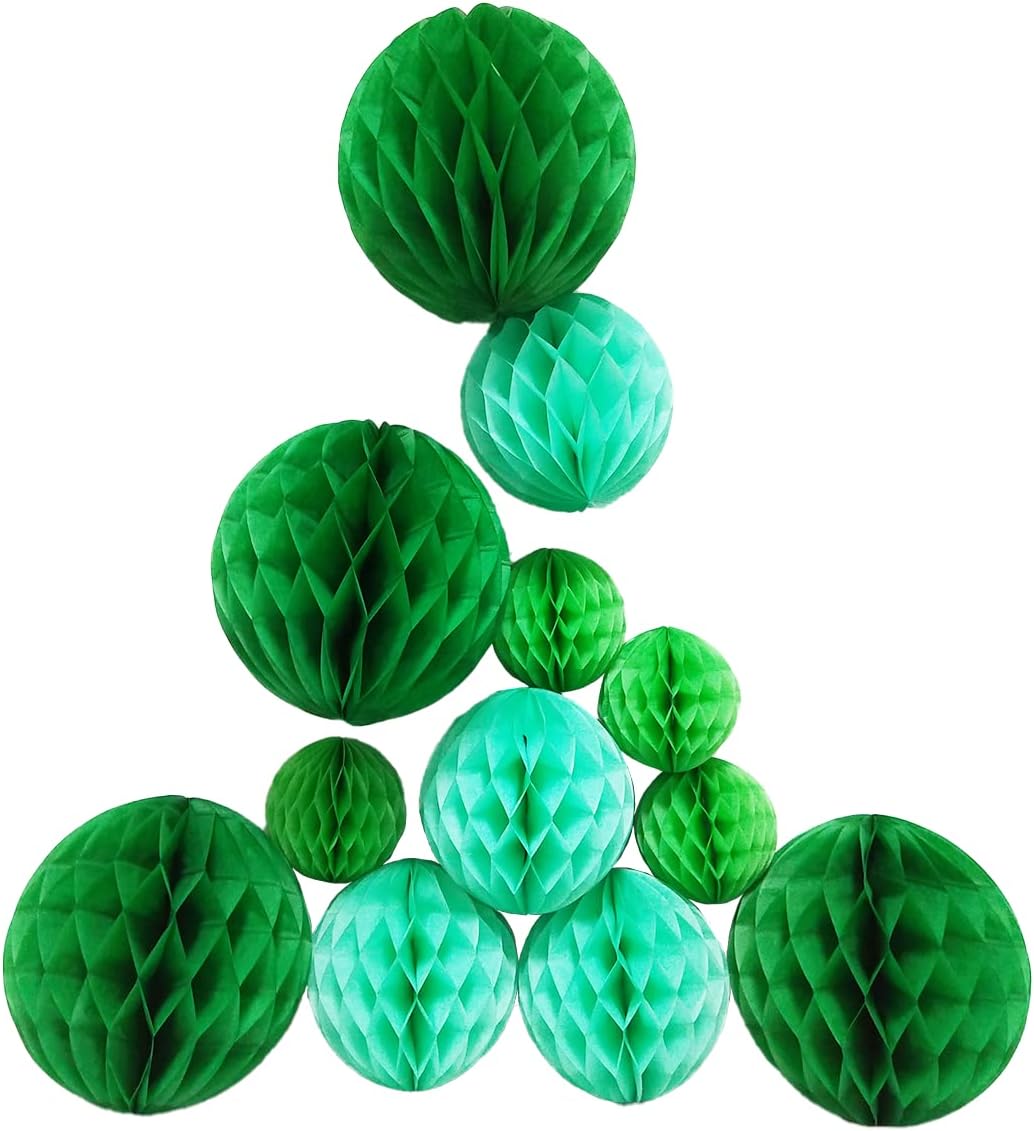 Honeycomb Balls Party Decorations Set 12 Pieces
