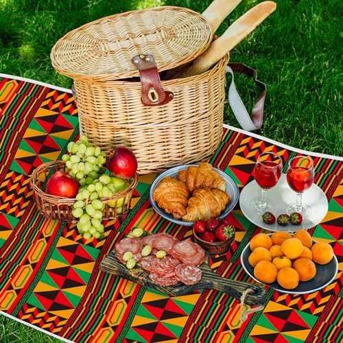 3 Pack Happy Kwanzaa Tablecloth Decorations