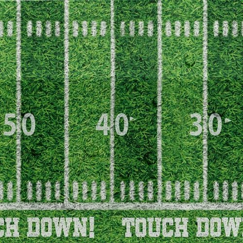 3 Pack Football Party Decorations Tablecloth