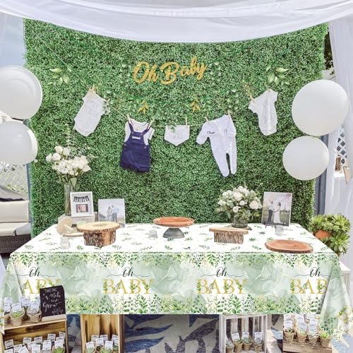 Sage Green Birthday Decorations Set