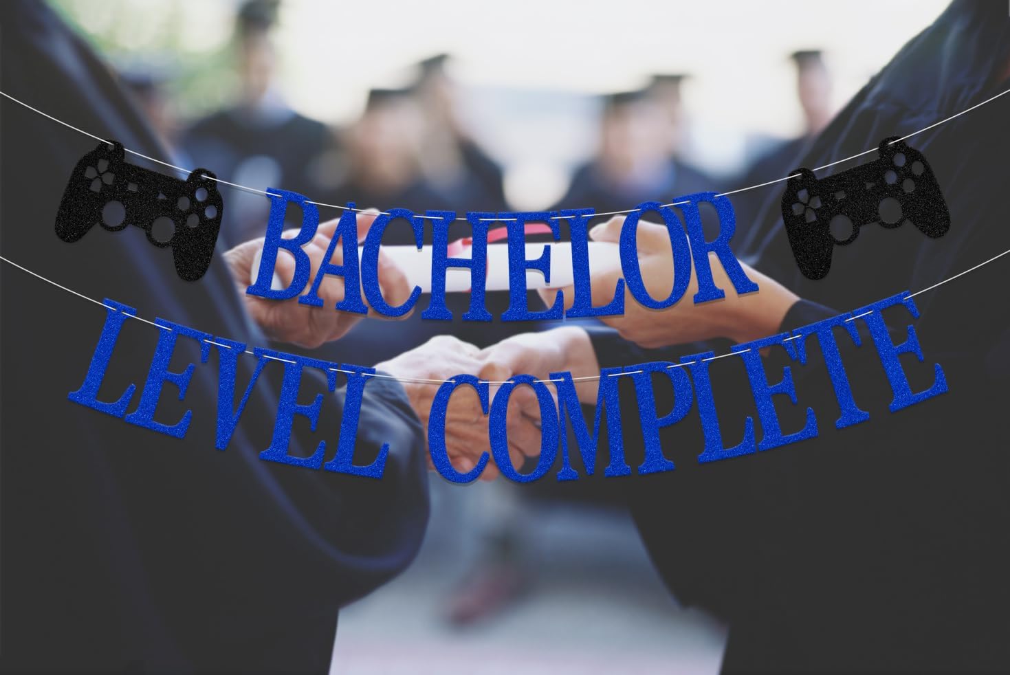 Congrats Bachelor Banner Graduation Decorations