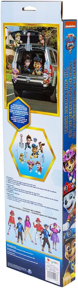 Paw Patrol Trunk Or Treat Car Decor Kit
