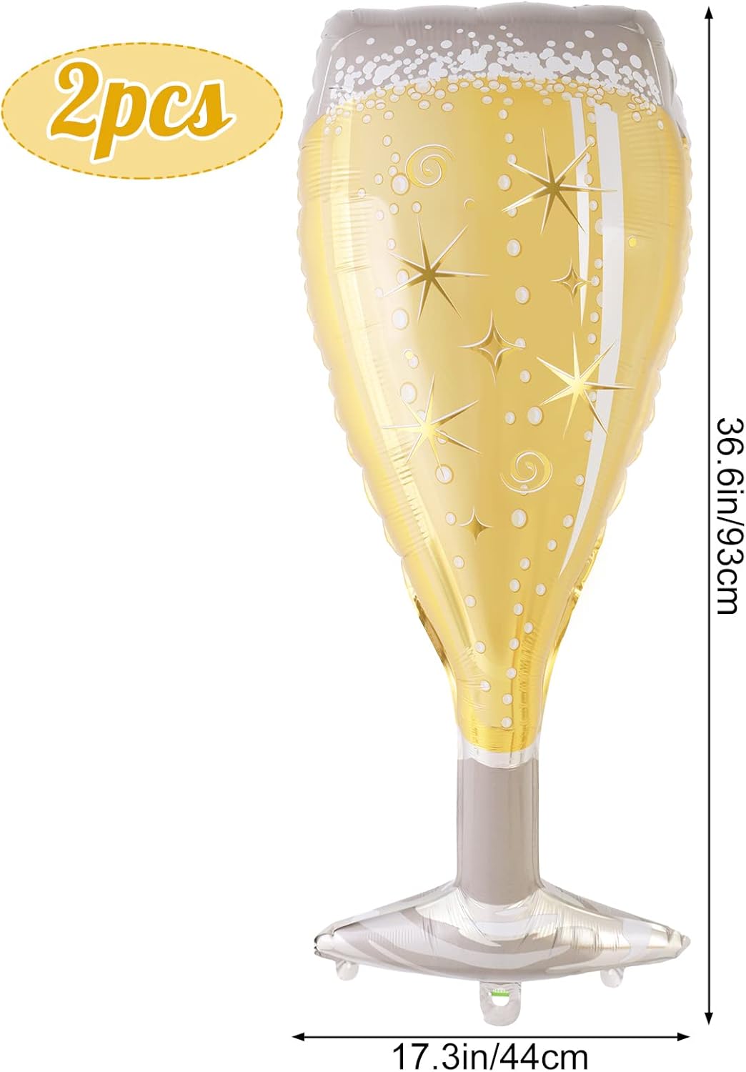 Champagne Bottle Balloons 4Pcs Wedding Party Decoration