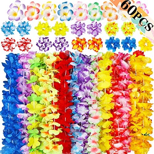 Moon Boat 60PCS Tropical Luau Party Decor Set