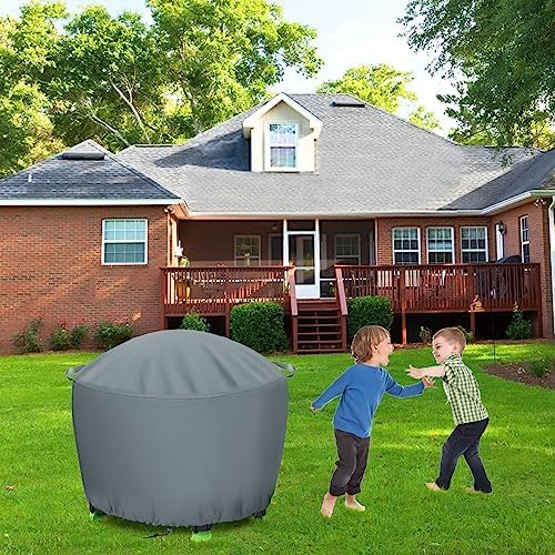 TORUTA Kids Water Table Cover 34in Round Grey
