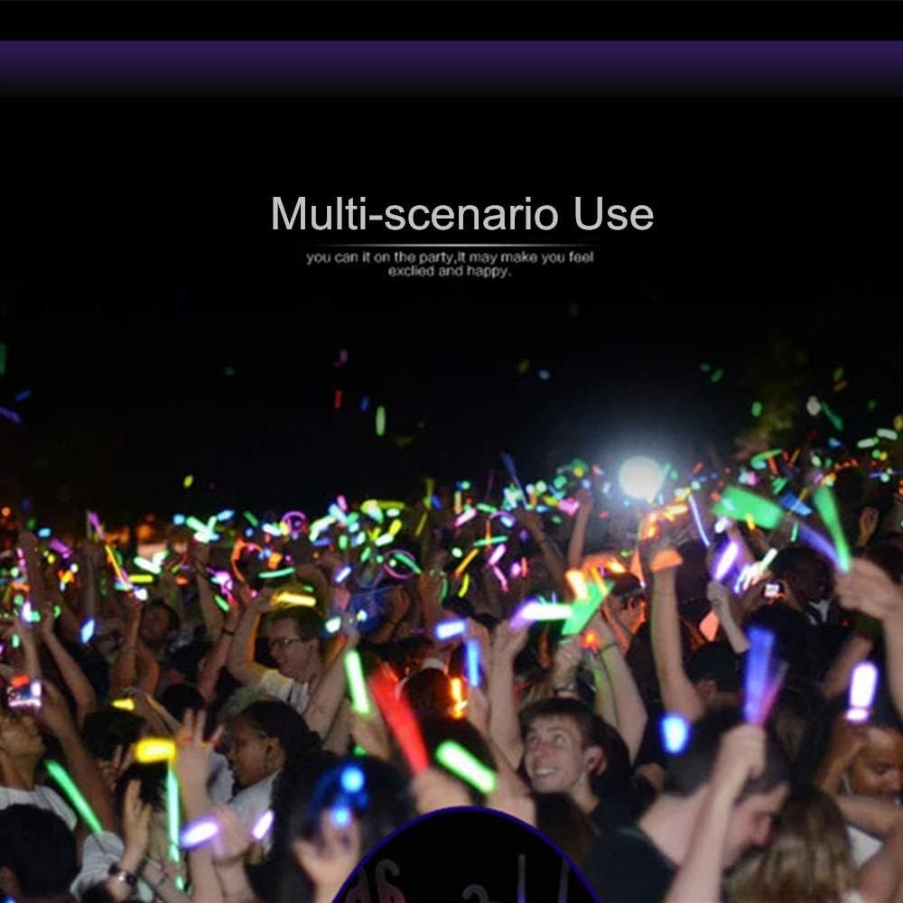 Glow Fever 100 Glow Sticks with Lanyards