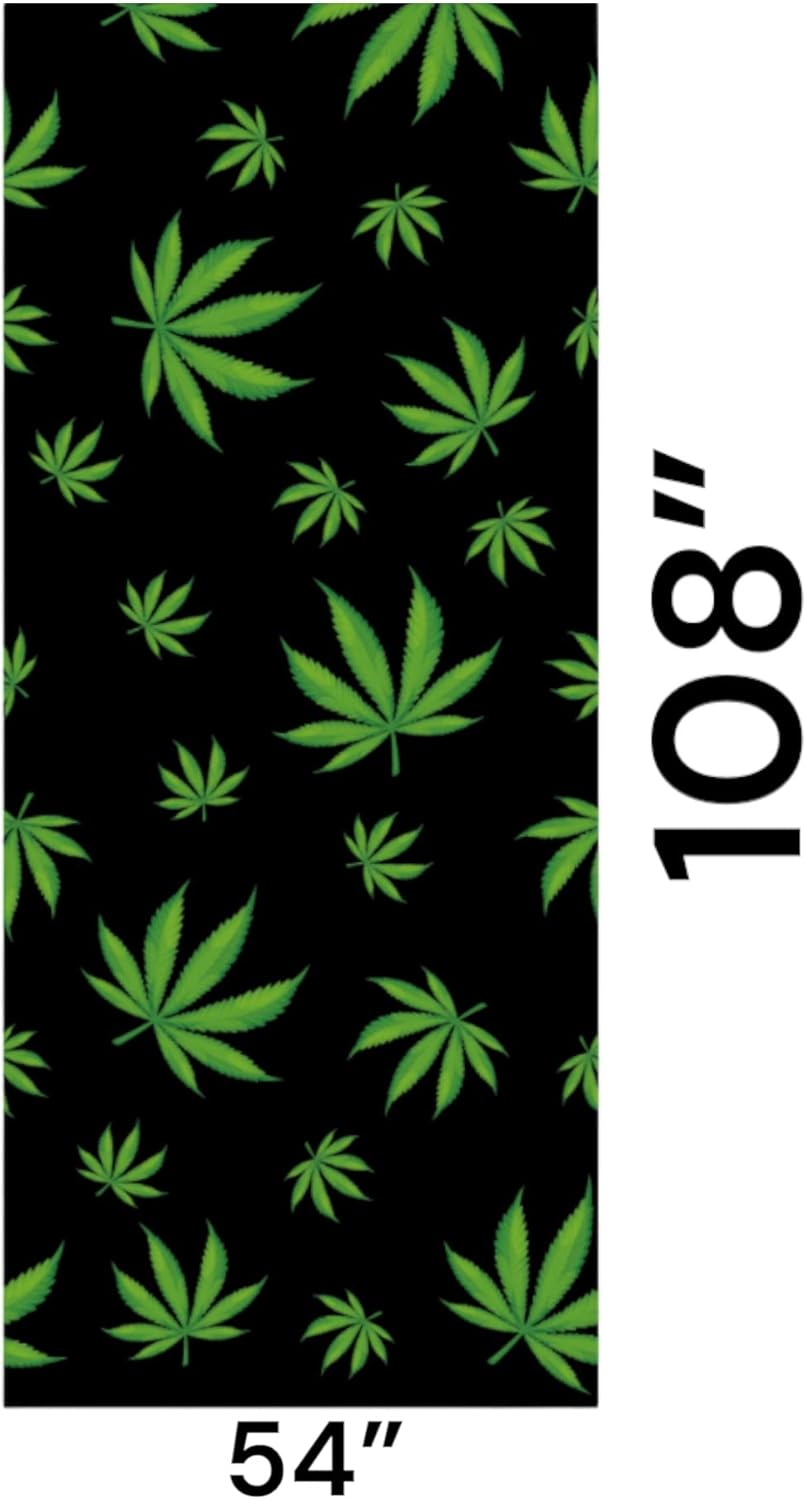 Oojami Tropical Fern Leaf Table Covers Set of 4