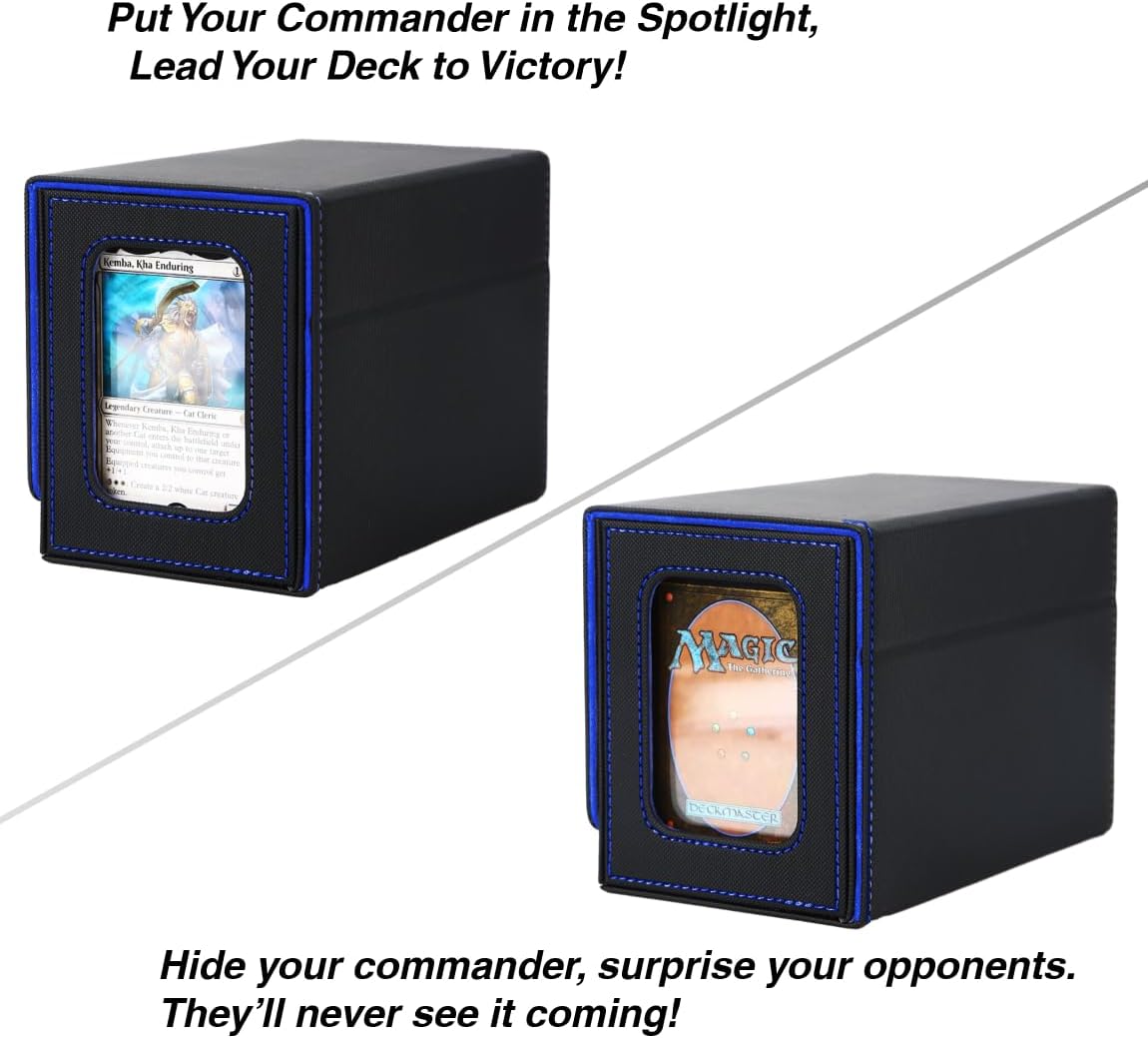 Commander Deck Box with Dice Tray and 2 Dividers