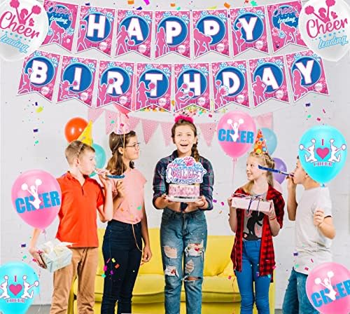 Cheerleading Birthday Party Decorations Set