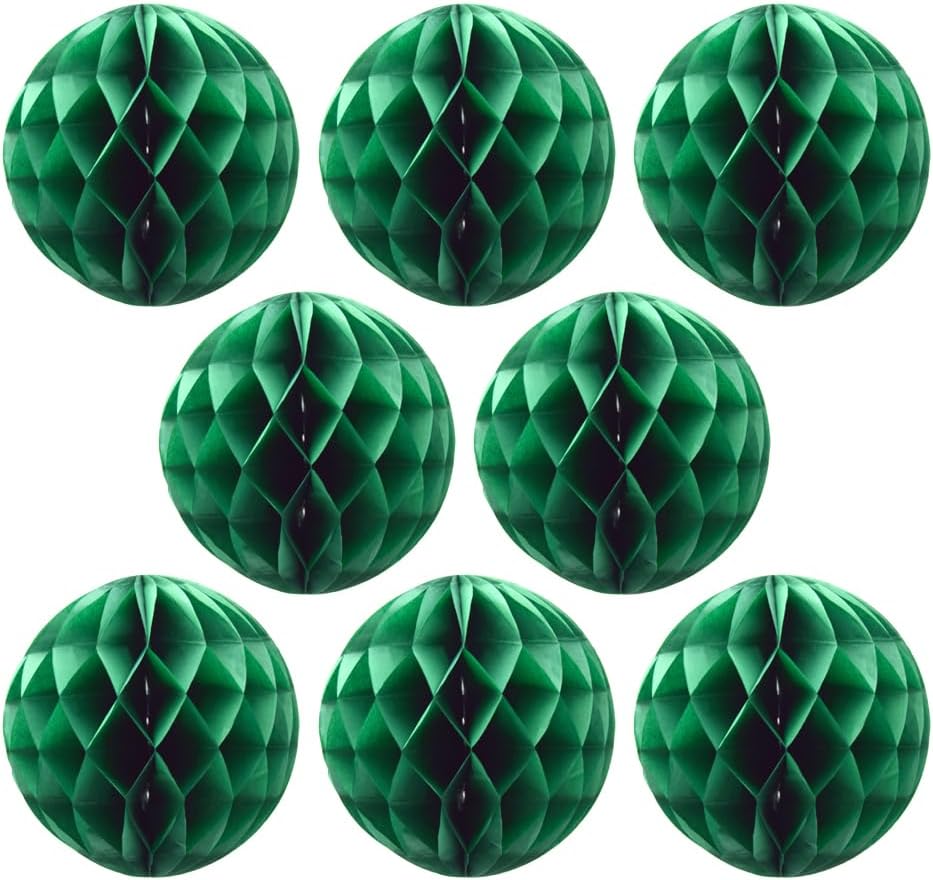 Ruidee 8 Piece Paper Honeycomb Balls Party Decorations