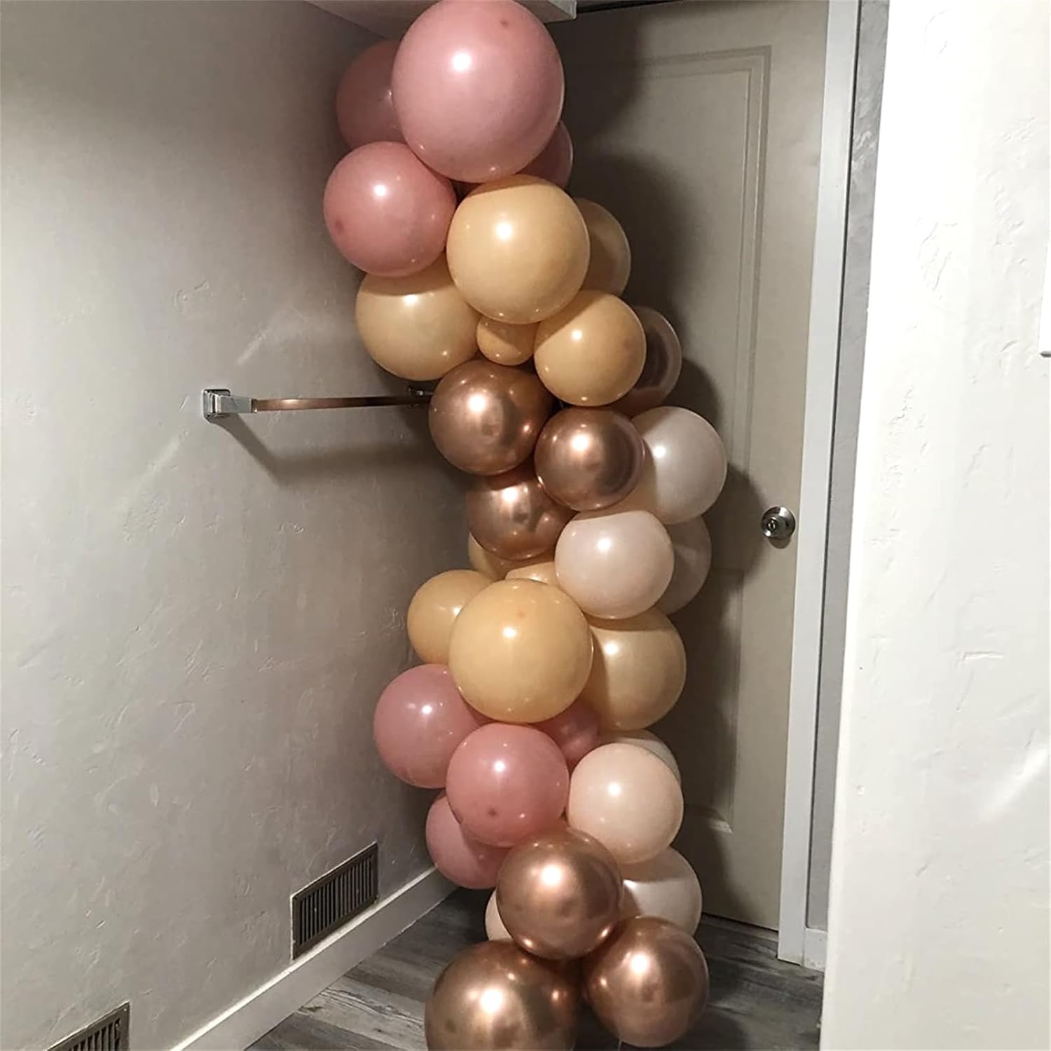 Nude Dusty Pink Balloons Set 60Pcs 12 Inch