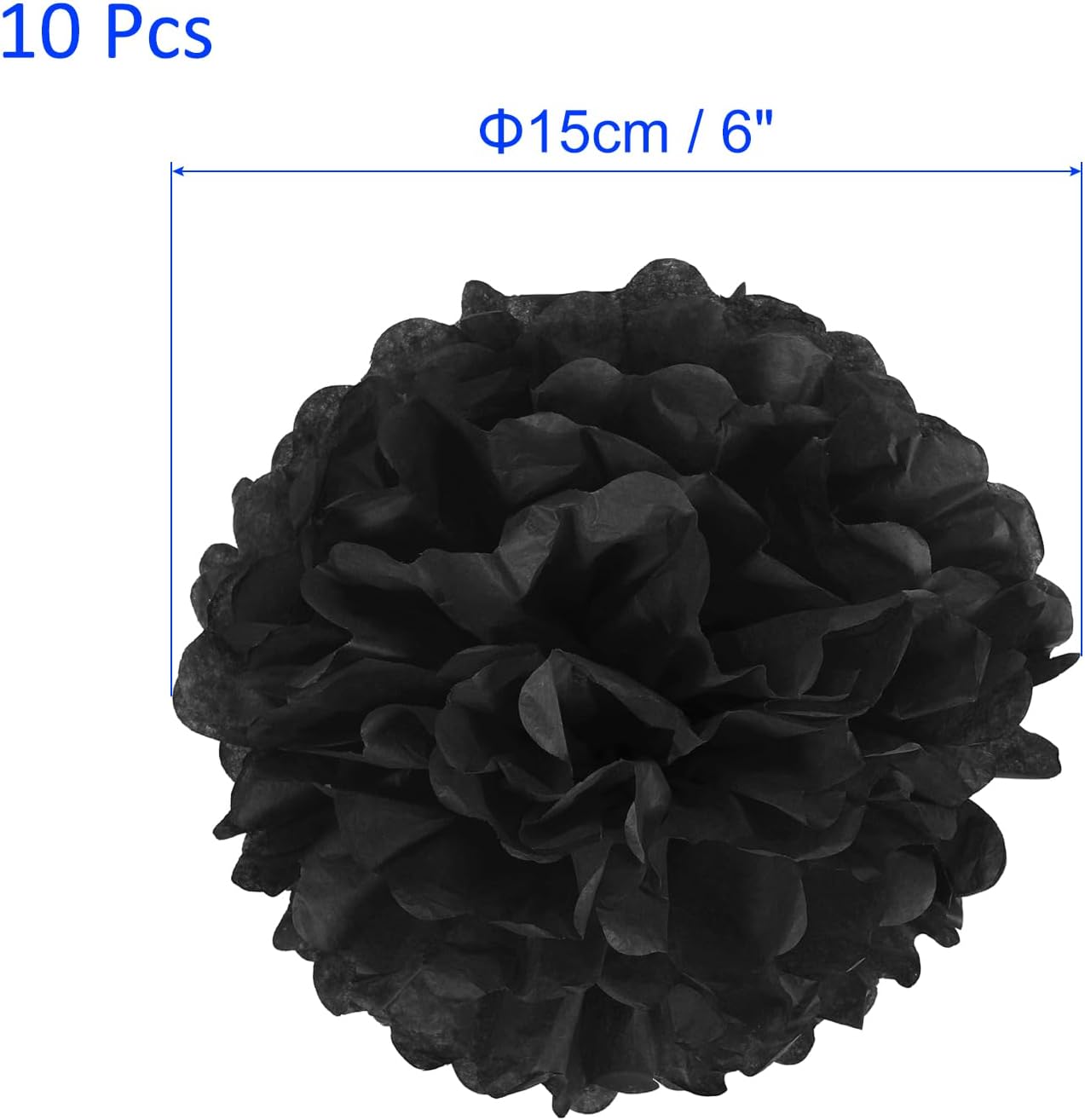 M Meterxity 10 Pack Tissue Pom Poms Flowers - Wedding Decorations