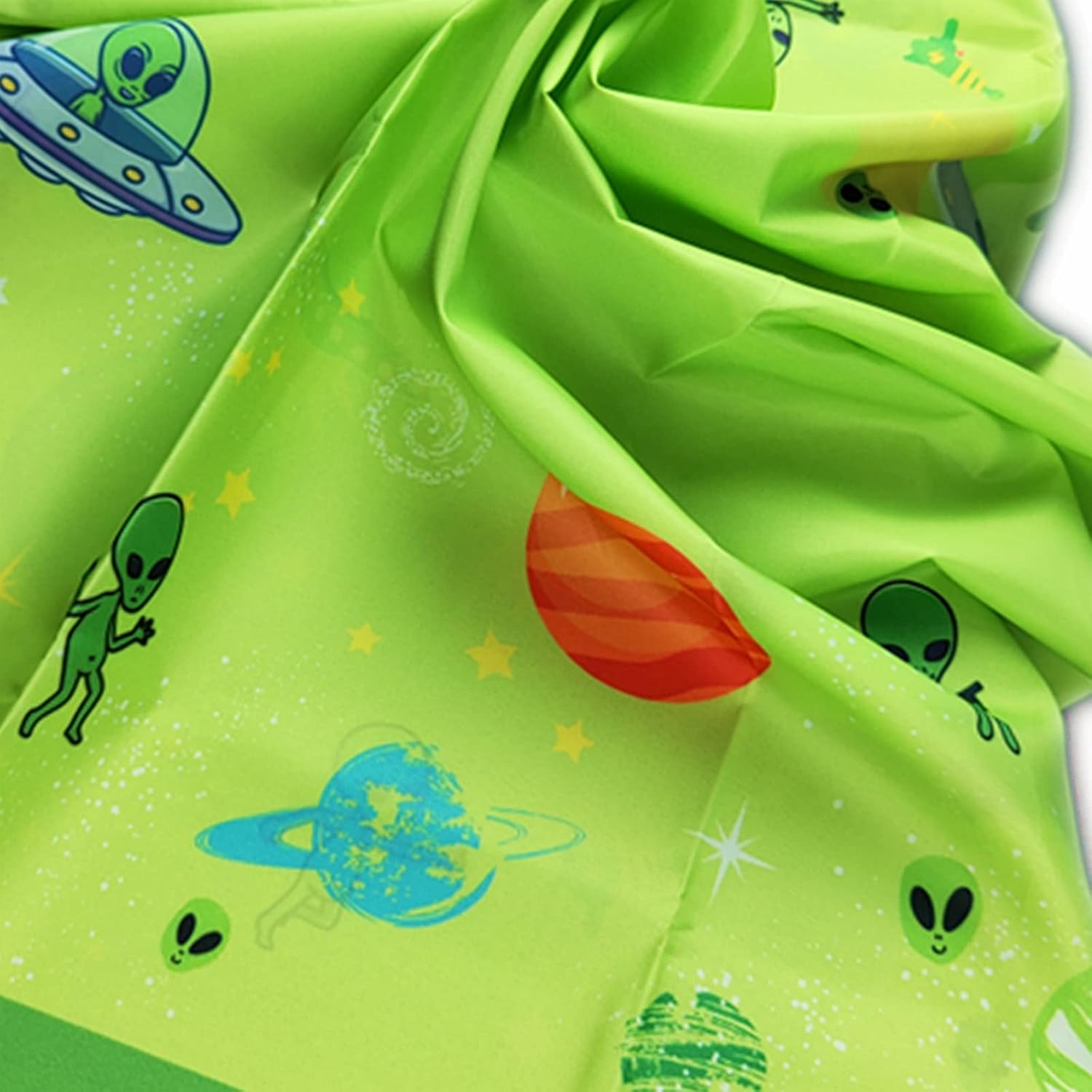 Alien UFO Table Cover for Birthday Parties