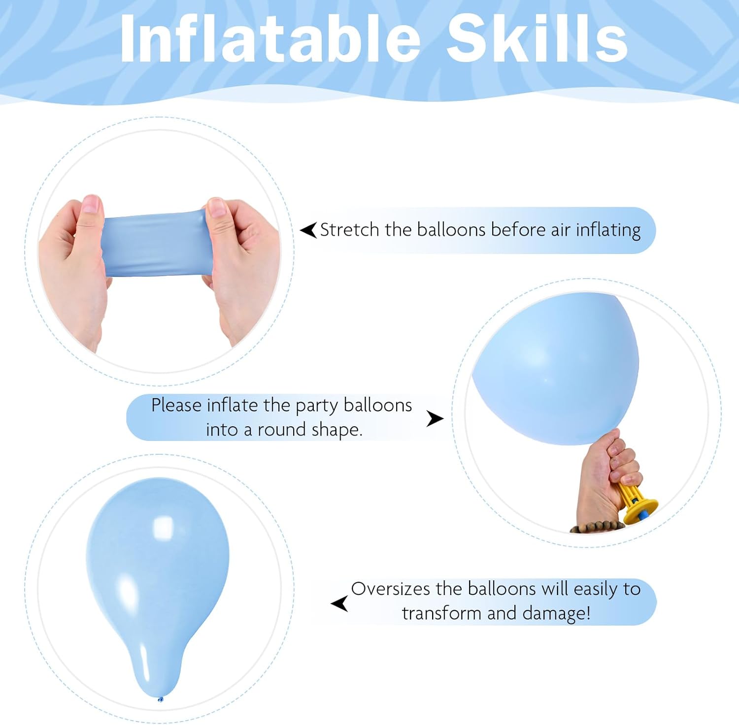 Pastel Rainbow Balloons 12 Inch Decor Set