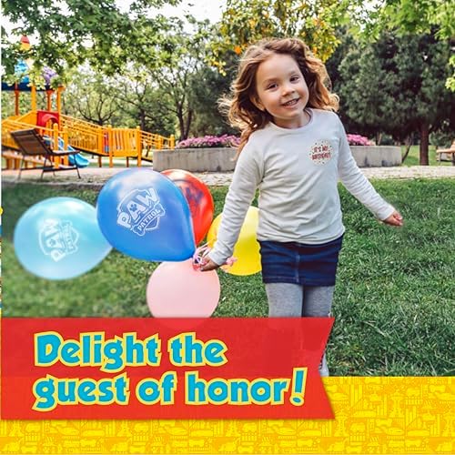Paw Patrol Birthday Decorations for 16 Guests