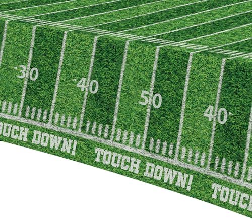 3 Pack Football Party Decorations Tablecloth