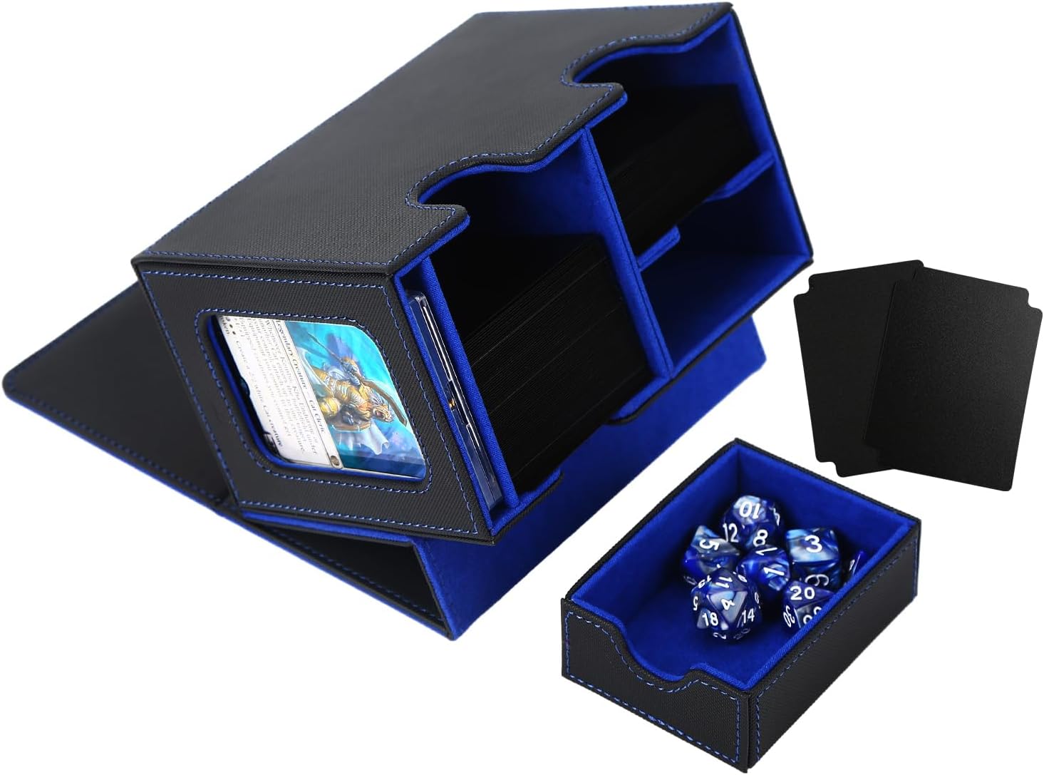 Commander Deck Box with Dice Tray and 2 Dividers