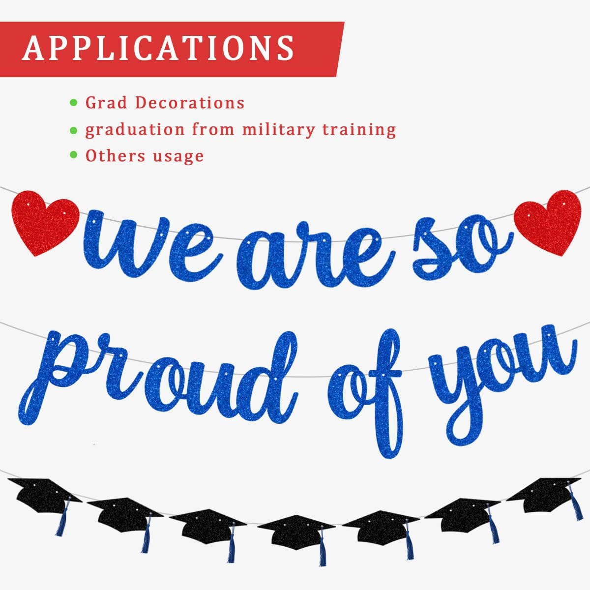 2025 Graduation Banner Pre-Strung Garland